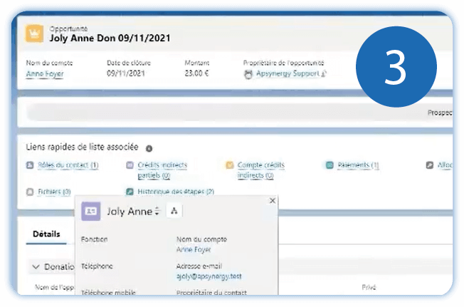 Mise à jour des objets Salesforce Mise à jour des objets Salesforce