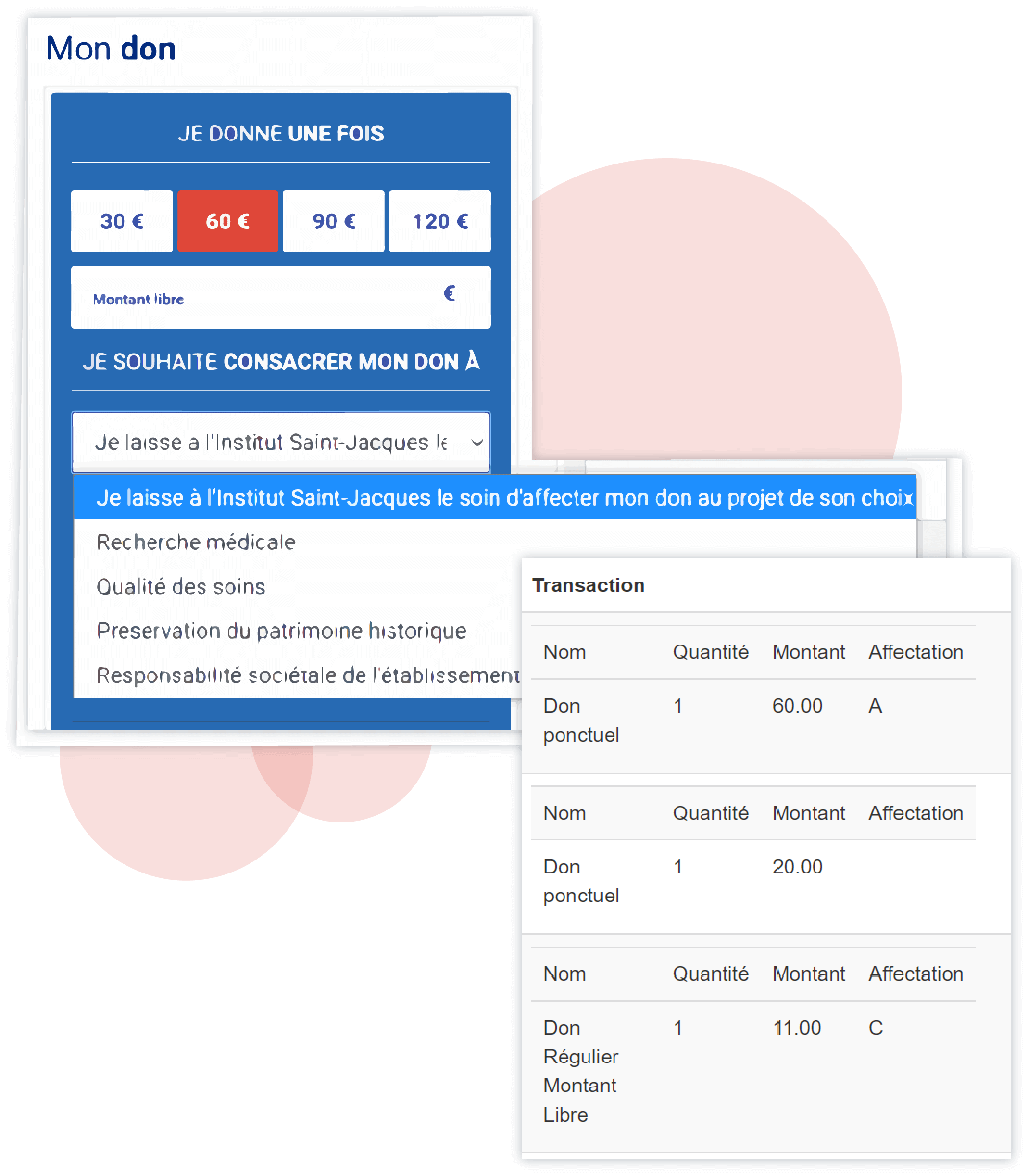 Configurez les types de don proposés en fonction de votre besoin_solution de collecte de dons en ligne GiveXpert Configurez les types de don proposés en fonction de votre besoin_solution de collecte de dons en ligne GiveXpert