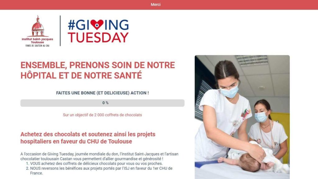 giving tuesday customiser son formulaire de don en 2 étapes chu toulouse