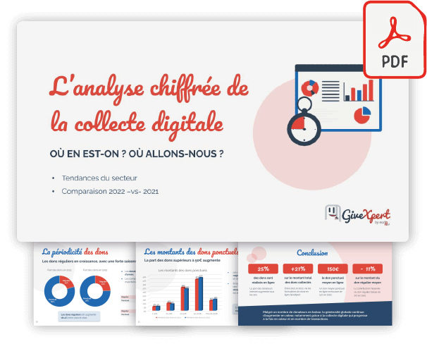 l’analyse chiffrée de la collecte digitale 2022 par givexpert 14.02.23