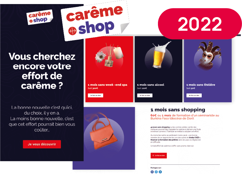 carême shop 2022 aed