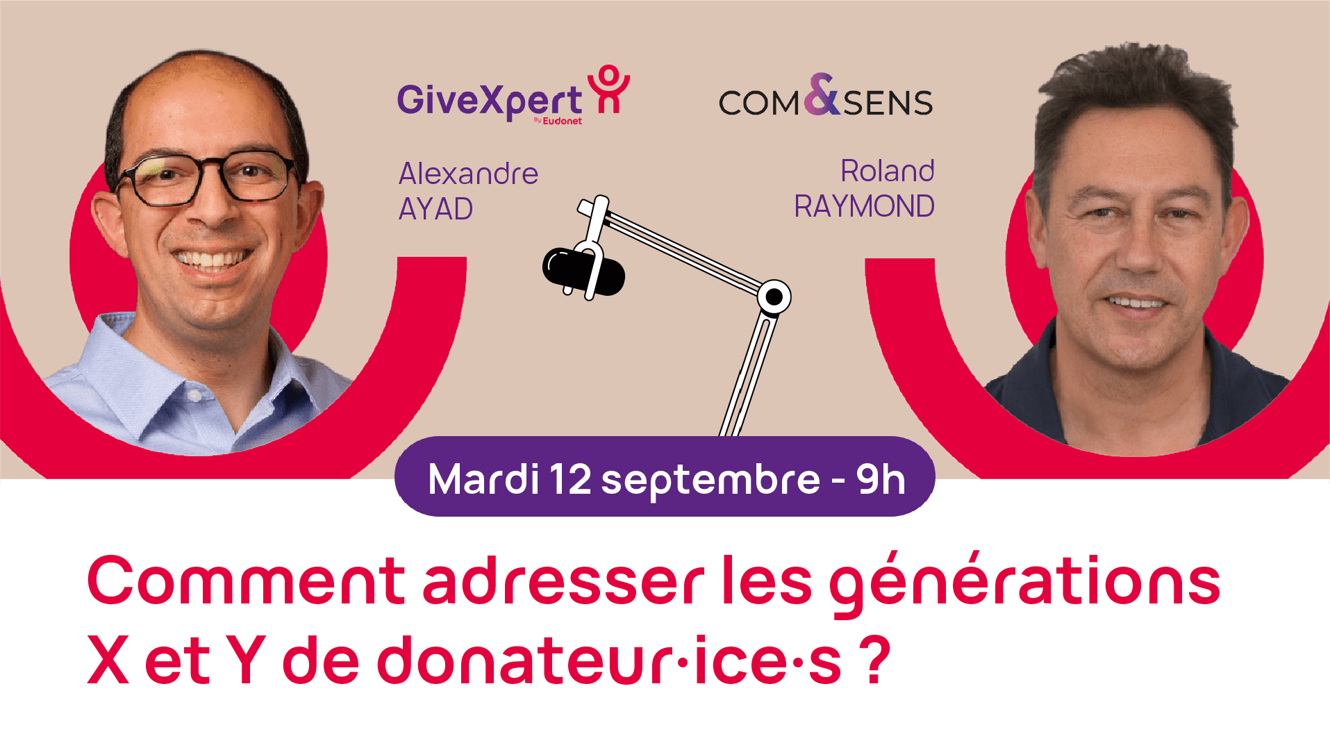 Assistez au LinkedIn Live du 12 septembre juillet 2023 : Comment adresser les générations X et Y de donateur·ice·s ?